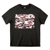 Asphalt milky camouflage Heavy Core Tee - BarkalooDesign
