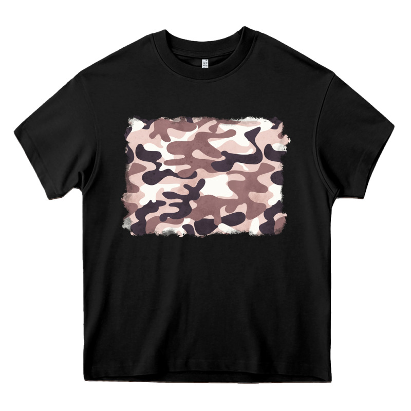 Milky Camouflage Heavy Core Tee by BarkalooDesign | Teevron