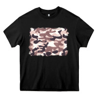 Black milky camouflage Heavy Core Tee - BarkalooDesign