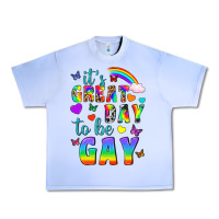 Grape Ice Western It's Great Day To Be Gay Urban Heavy Tee - BundleAndBundleShop