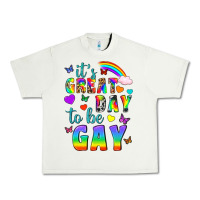Pistachio Western It's Great Day To Be Gay Urban Heavy Tee - BundleAndBundleShop