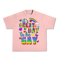 Salmon Western It's Great Day To Be Gay Urban Heavy Tee - BundleAndBundleShop