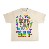 Sandshell Western It's Great Day To Be Gay Urban Heavy Tee - BundleAndBundleShop