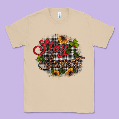 Stay Sweet Classic Tee Designed By Jahusdesignshop