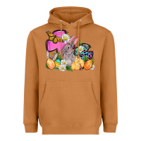 Meerkat Easter rabbits and cross Heavyweight Hoodie - OliviaCreatesArt