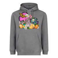 Storm Easter rabbits and cross Heavyweight Hoodie - OliviaCreatesArt
