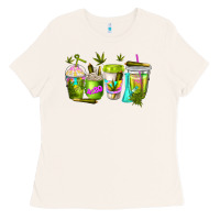 Bone coffee cups Ladies Tee - NancyCooperArtShop