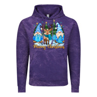 Cloud Purple merry christmas gnome Vintage Hoodie - MaliasSmallBusiness