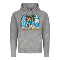 Cloud Rock merry christmas gnome Vintage Hoodie - MaliasSmallBusiness