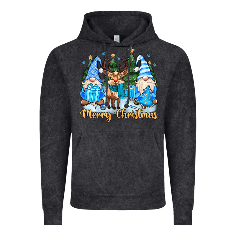 Merry Christmas Gnome Vintage Hoodie by MaliasSmallBusiness | Teevron