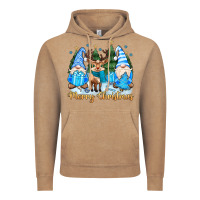 Vintage Coffee merry christmas gnome Vintage Hoodie - MaliasSmallBusiness