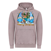 Vintage Zinc merry christmas gnome Vintage Hoodie - MaliasSmallBusiness