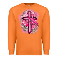 Carrot breast cancer cross Premium Sweatshirt - FaDigitalArtStudio