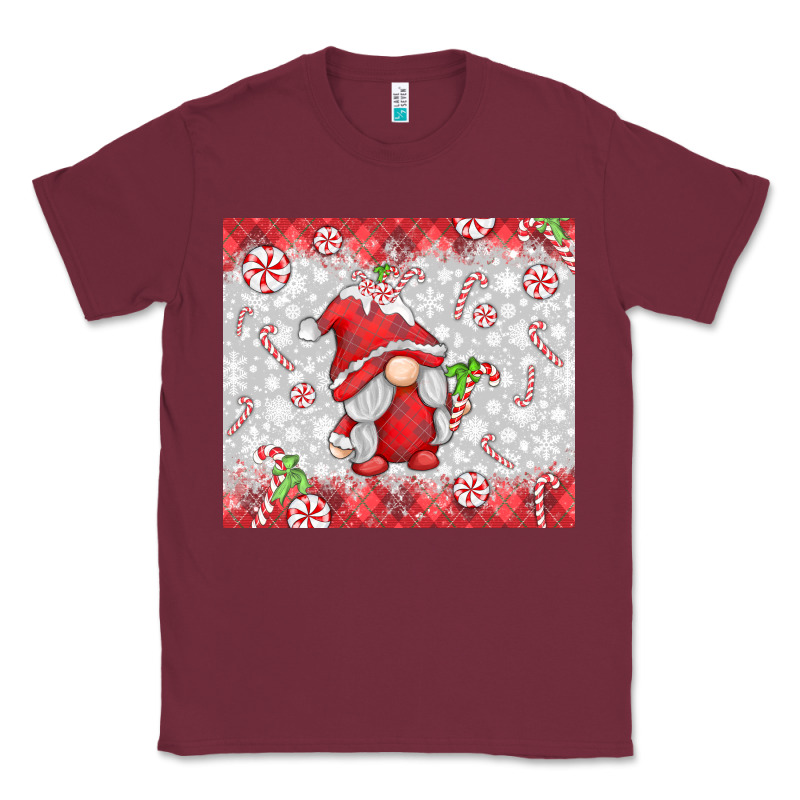 Candy Cane Gnome Classic Tee by MaliasSmallBusiness | Teevron
