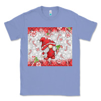Colony Blue candy cane gnome Classic Tee - MaliasSmallBusiness
