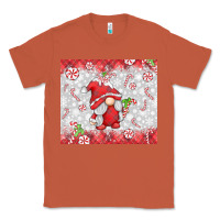 Copper candy cane gnome Classic Tee - MaliasSmallBusiness