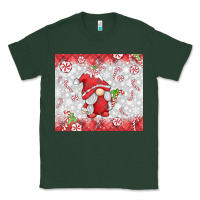 Sports Green candy cane gnome Classic Tee - MaliasSmallBusiness