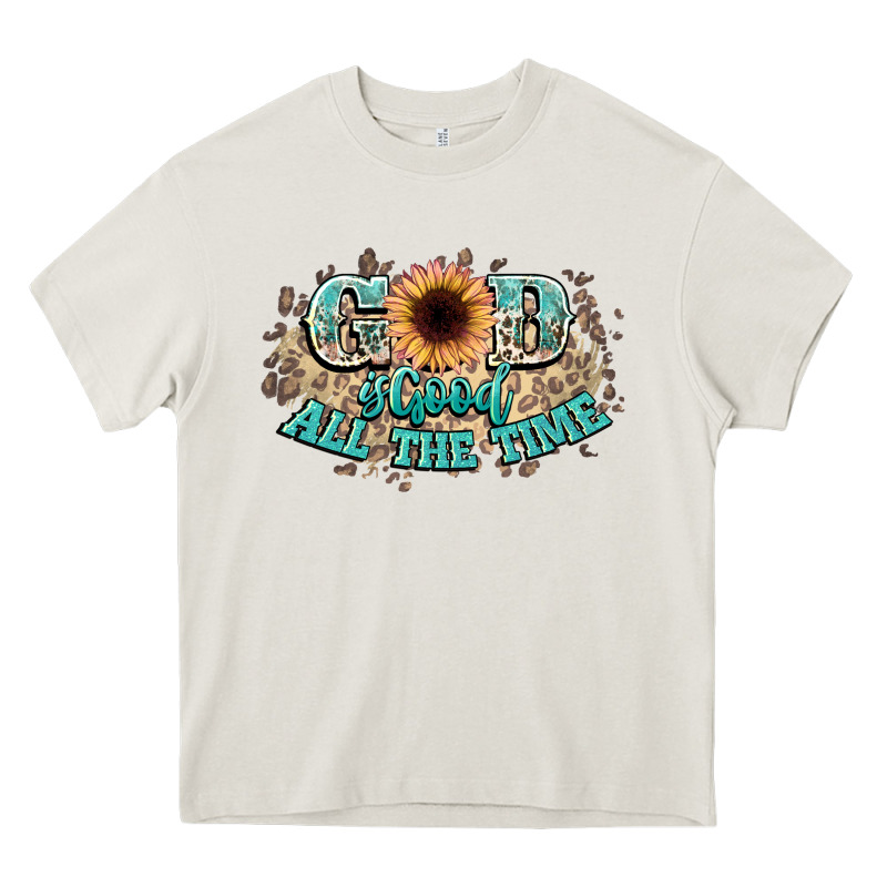 God Is Good All The Time Heavy Core Tee by NancyCooperArtShop | Teevron