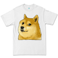 White doge coin shiba dog Premium Tee - Jasminsmagicworld
