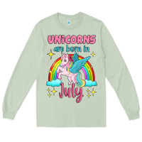 Matcha unicorns are born in july Long Sleeve Tee - Jasminsmagicworld