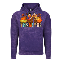 Cloud Purple thankful Vintage Hoodie - MaliasSmallBusiness