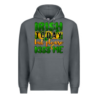 Rock Irish today but please kiss me Premium Hoodie - CowGirlArtShop