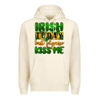 Tofu Irish today but please kiss me Premium Hoodie - CowGirlArtShop