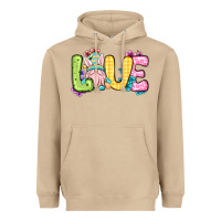 Mushroom Easter Day Love Easter gnome Heavyweight Hoodie - OliviaCreatesArt
