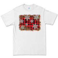 White snowflake background Premium Tee - BarkalooDesign