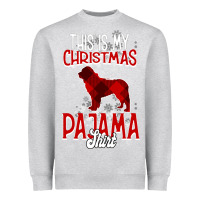 Heather Grey This Is My Christmas Pajama Shirt Heavyweight Sweatshirt - Bettercallsaul