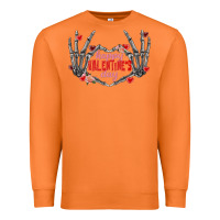Carrot Happy Valentine's Day skeleton hands Premium Sweatshirt - FaDigitalArtStudio