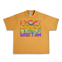 Peanut Butter LGBTQ I Won't Apologize For Who I Am Urban Heavy Tee - BundleAndBundleShop