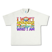 Pistachio LGBTQ I Won't Apologize For Who I Am Urban Heavy Tee - BundleAndBundleShop