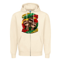 Sandshell im celebrating juneteenth  (1) Zipper Hoodie - CowGirlArtShop