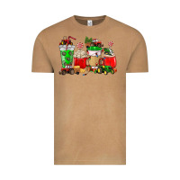Vintage Camel Christmas tractor coffee cup Vintage Tee - NancyCooperArtShop