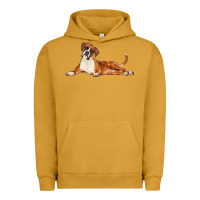 Pigment Peanut Butter Boxer Dog Illustrations Urban Hoodie - LillyAllenDesigns