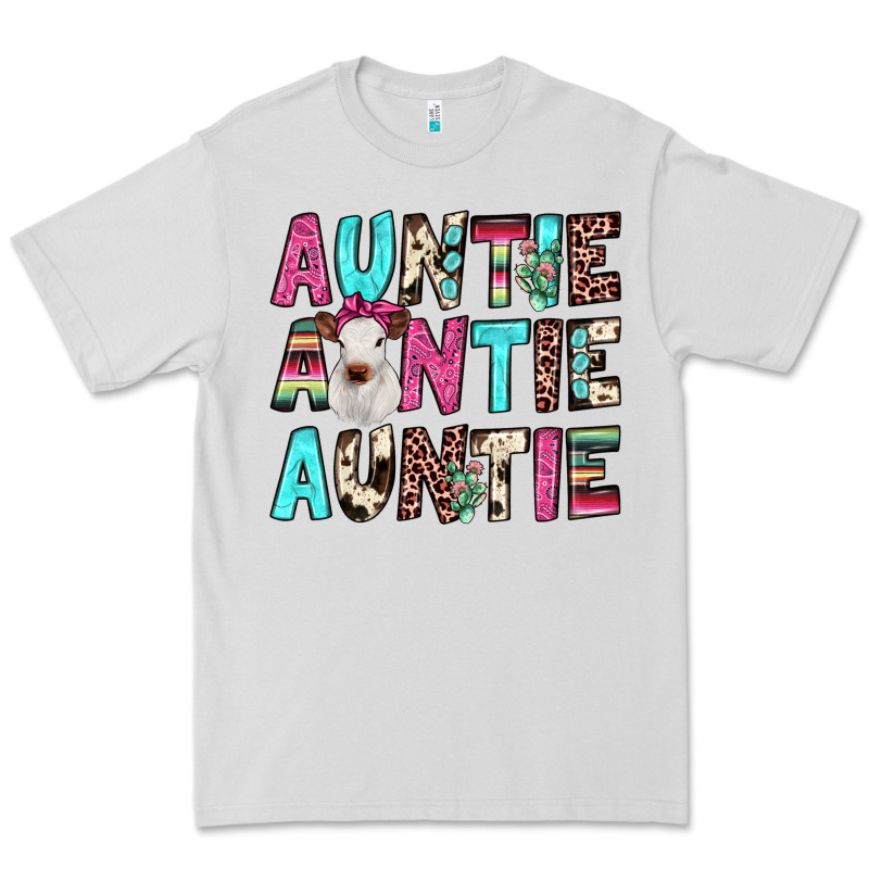 Auntie Heifer Cactus Premium Tee by JahusDesignShop | Teevron