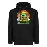 Black St. Patrick's Day truck Heavyweight Hoodie - OliviaCreatesArt