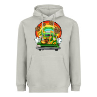 Moon Dust St. Patrick's Day truck Heavyweight Hoodie - OliviaCreatesArt