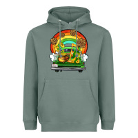 Sage St. Patrick's Day truck Heavyweight Hoodie - OliviaCreatesArt