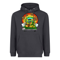 Smoke St. Patrick's Day truck Heavyweight Hoodie - OliviaCreatesArt