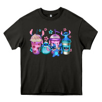 Asphalt stitch coffee Heavy Core Tee - Jasminsmagicworld