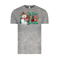 Cloud Rock tis the season to sparkle snowman Vintage Tee - MaliasSmallBusiness