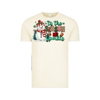 Tis The Season To Sparkle Snowman Vintage Tee | Teevron