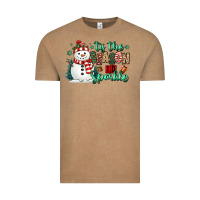 Vintage Coffee tis the season to sparkle snowman Vintage Tee - MaliasSmallBusiness