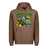 Chestnut Shamrock farm Premium Hoodie - CowGirlArtShop