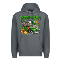 Rock Shamrock farm Premium Hoodie - CowGirlArtShop