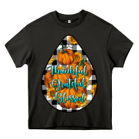 Asphalt Thankful Grateful Blessed Heavy Core Tee - LillyAllenDesigns