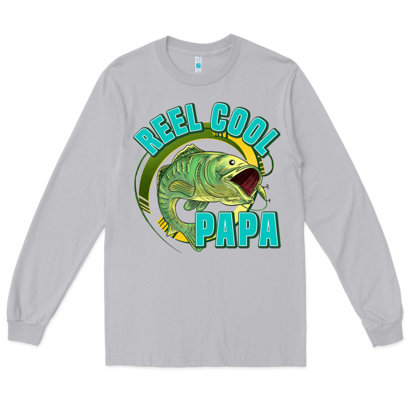 Reel Cool Papa Long Sleeve Tee by Jasminsmagicworld | Teevron