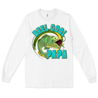 White reel cool papa Long Sleeve Tee - Jasminsmagicworld